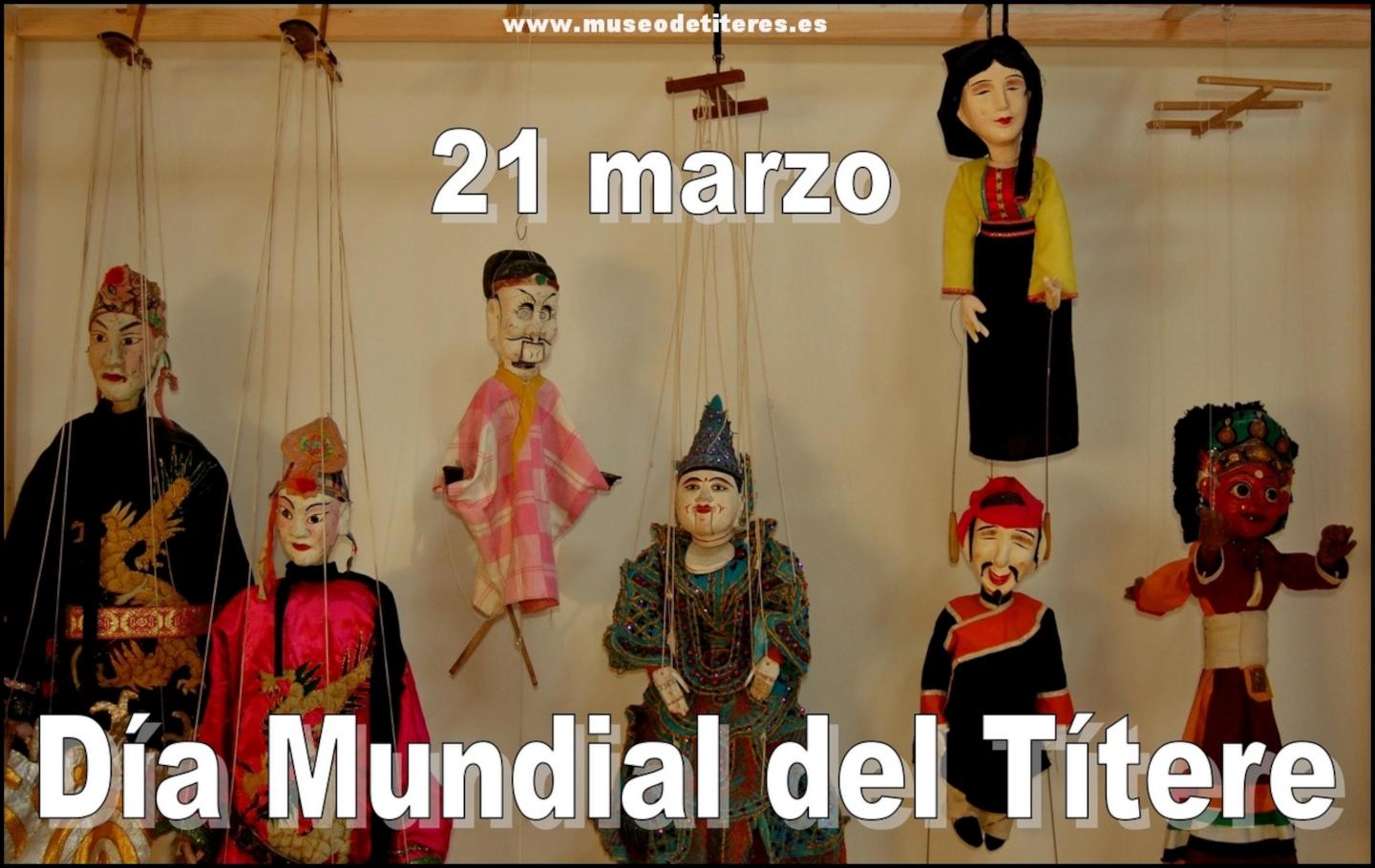 Día Mundial del Títere 21 de marzo 2019