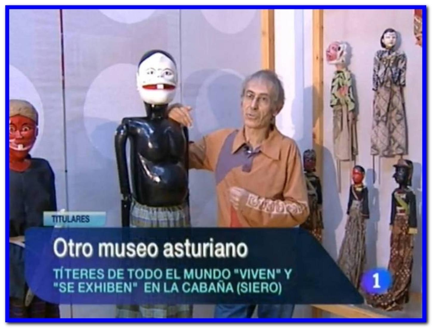 MUSEO El TALLER de TITERES - reportaje de TVE