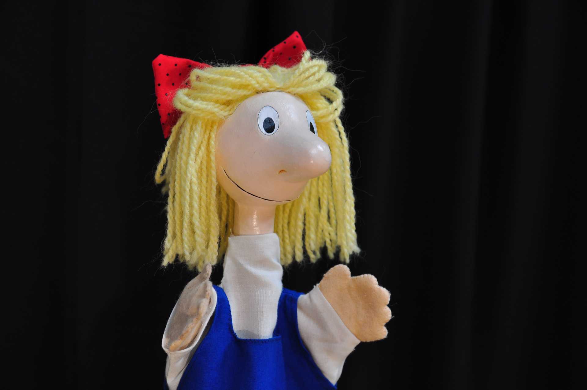 Lucila y el monstruo, representación de títeres