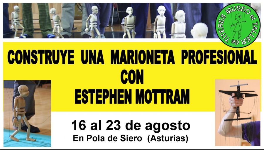 Construye  una  marioneta  profesional con Stephen Mottram