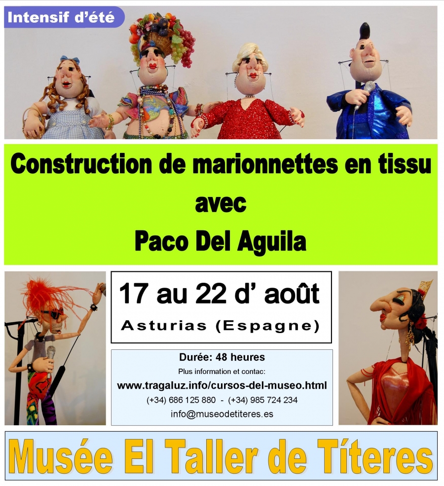 Construction de marionnettes professionnels en tissu